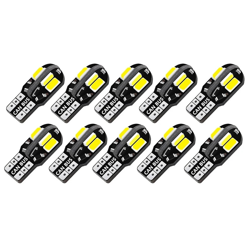 Lâmpada LED W5W T10 12V Super Brilhante Universal