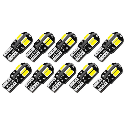 Lâmpada LED W5W T10 12V Super Brilhante Universal